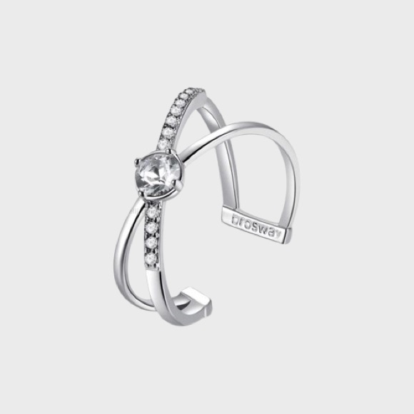 Brosway Affinity Ring Silver Crystal